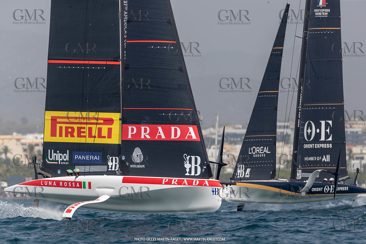 15 09 2023, Vilanova i La Geltru (ESP), 37th America's Cup, Preliminary Regatta N° 1, Race Day 3