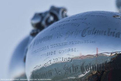 04 01 2011 - San Francisco (USA, CA) - 34th America's Cup - The America's Cup in San Francisco - Golden Gate Bridge