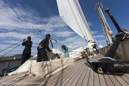 30 09 2010 - SainTropez (FRA,13) - Voiles de Saint Tropez 2010 - onboard Atlantic