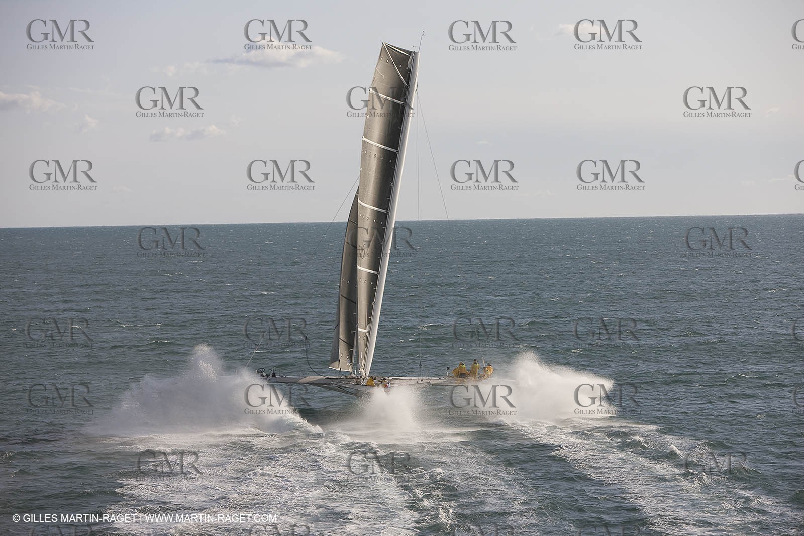 03 10 2008 - Fos   mer (FRA, 13) - L'Hydroptère - Speed record attempt