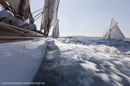 01 10 2011 - Saint Tropez (FRA,13) - Voiles de Saint Tropez 2011 - Classic Yachts - Day 5 - Onboard Mariquita