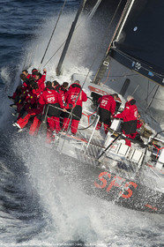 24 mars 2016   Marseille (FRA,13), SFS II (skipper Lionel Péan), dernière sortie d'entraînement avant la SNIM