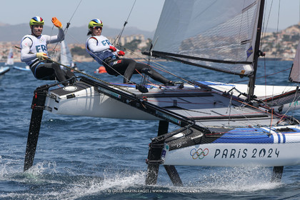 23 07 2024, Marseille (FRA), Paris 2024 Olympic Games, Sailing, Free trainings
