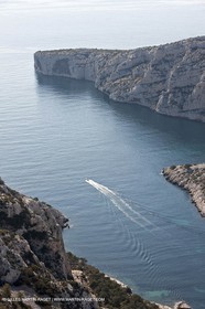 11 03 2009 - Marseille (FRA, 13) - les Calanques - Calanque de Morgiou vue depuis le bélvédère du Crêt St Michel