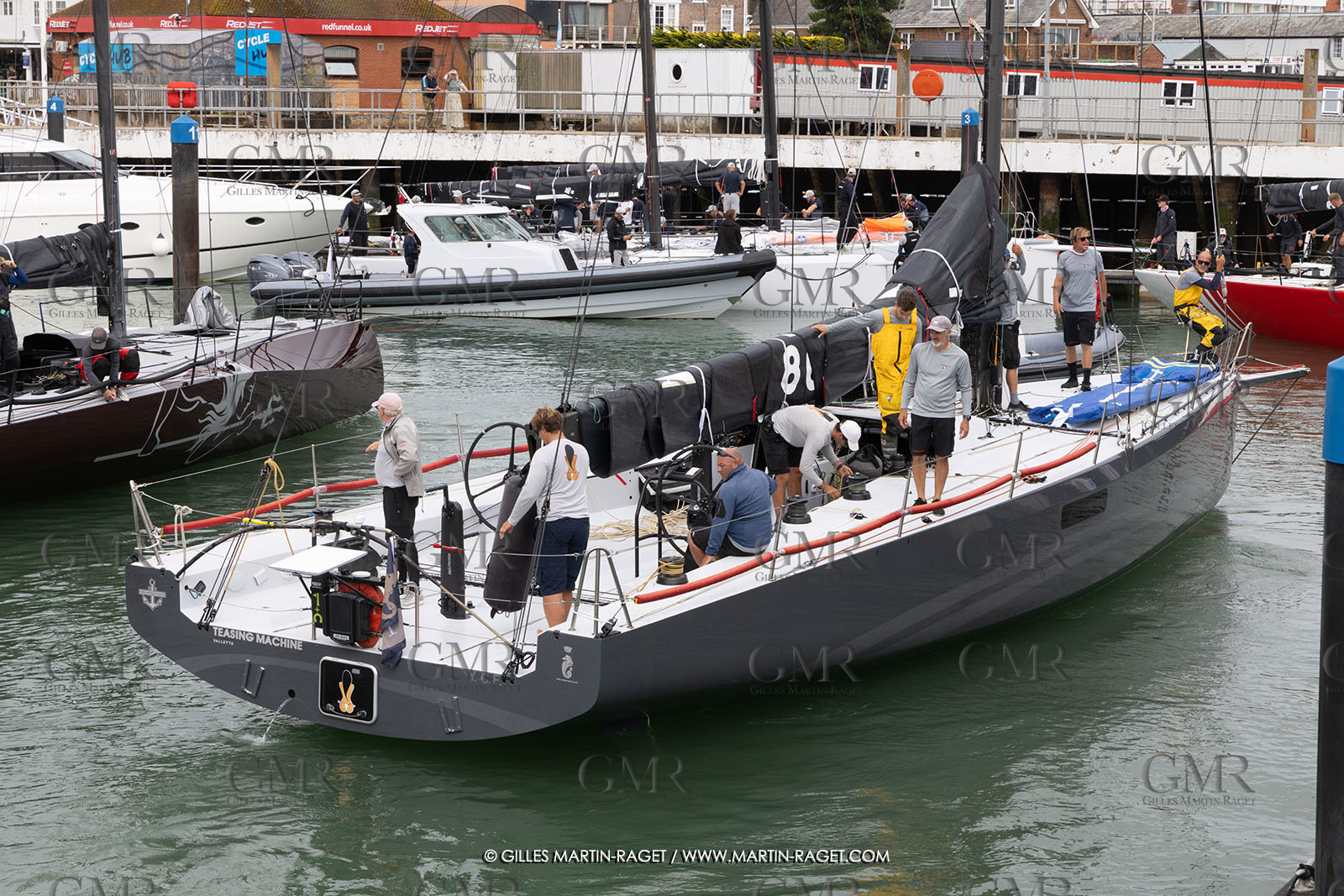 19 07 2025, Cowes (UK, IOW), Admiral's Cup 2025, Channel Race Start