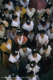 France, Provence, Traditionnal costume from Arles