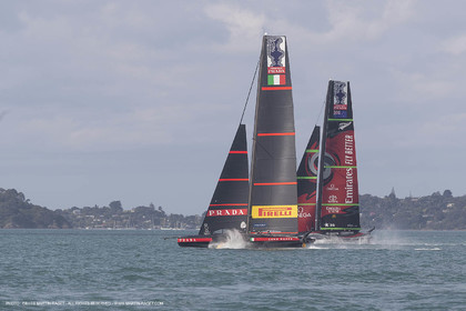 08 12 2020 - Auckland (NZL) - 36th America's Cup - Practice Sessions - Day 1