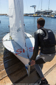 25 04 2016, Hyères (FRA,83), Jeux Olympiques Rio 2016, voile, 470, Sofian Bouvet   Jeremie Mion, SFS Voile