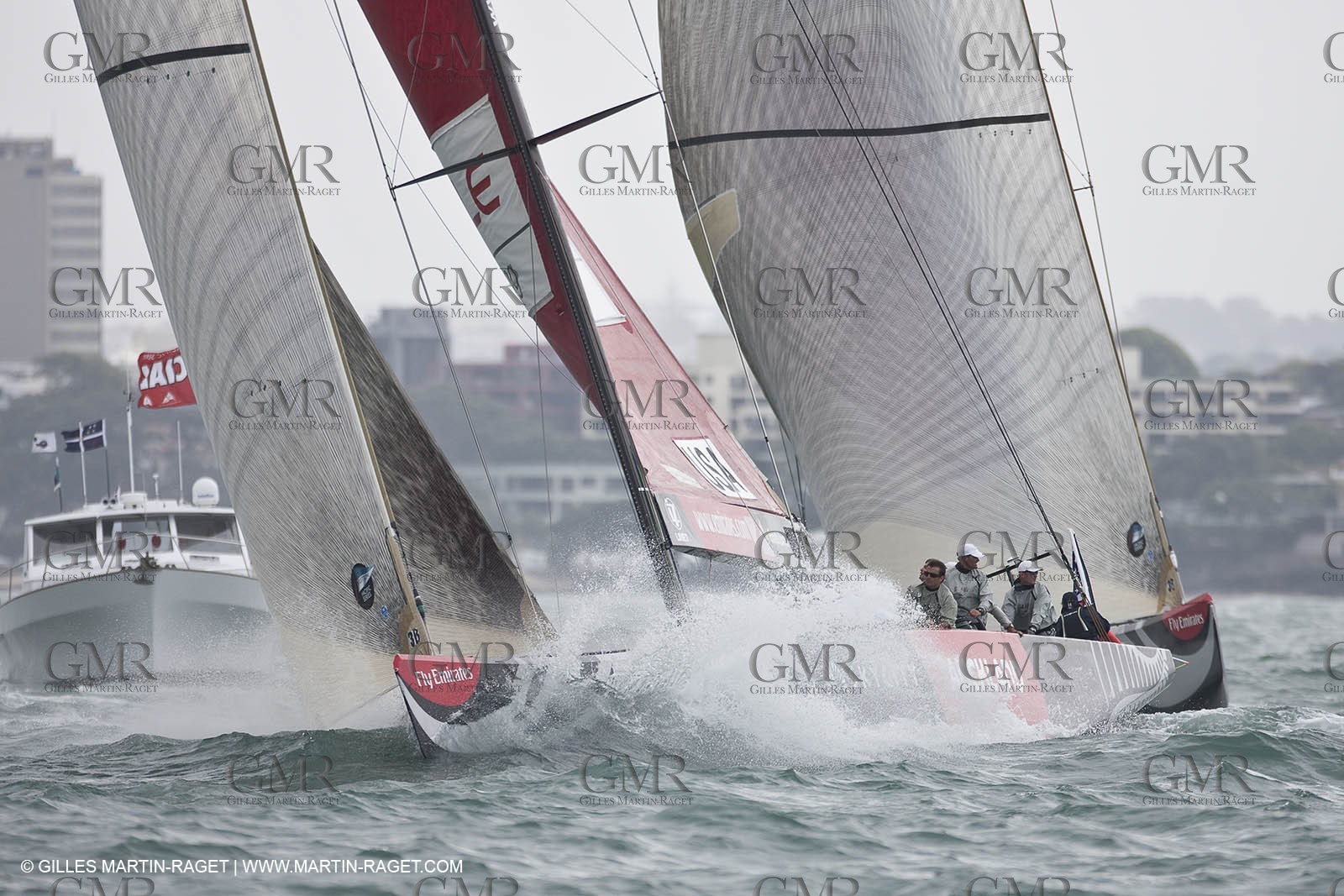 09 02 2009 - Auckland (NZL) -  Louis Vuitton Pacific Series -  Racing Day 9 - Round Robin 2