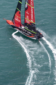 11 12 2020 - Auckland (NZL) - 36th America's Cup - Practice Sessions - Day 3 - Emirates Team New Zealand