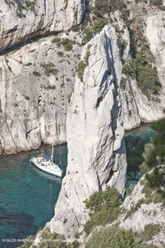 03 05 2009 - Marseille (FRA, 13) - Les Calanques - En Vau - Le doigt de Dieu