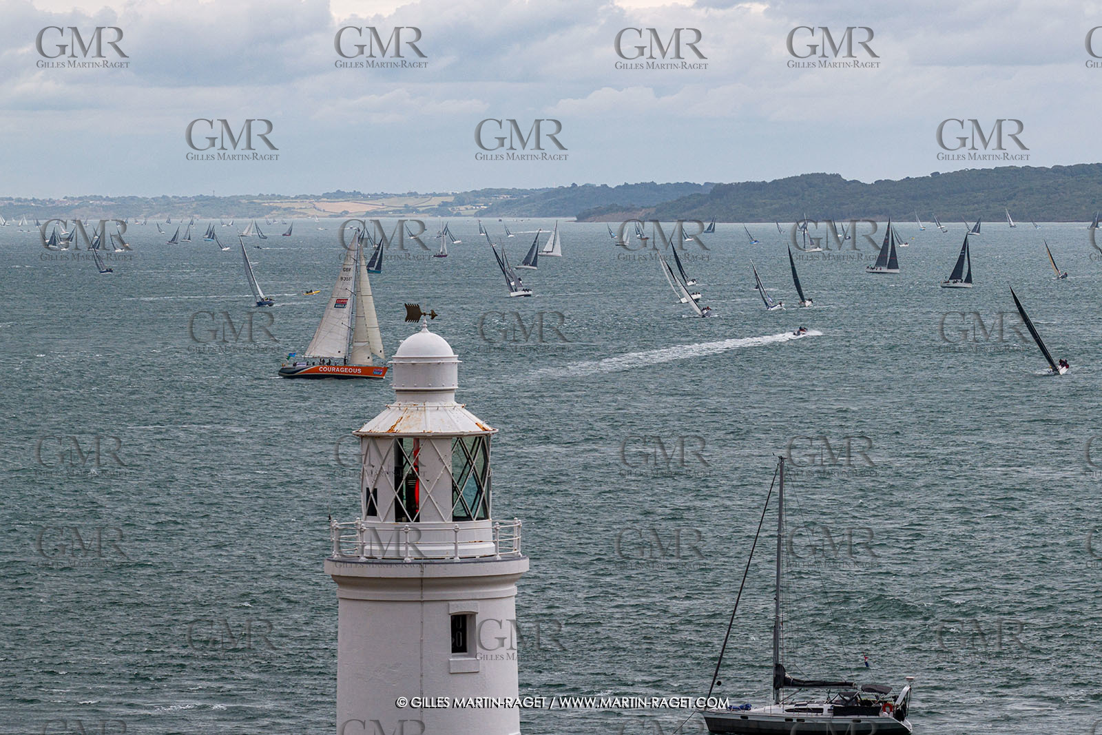 26 07 2025, Cowes (UK, IOW), Admiral's Cup 2025, Rolex Fastnet Race start,