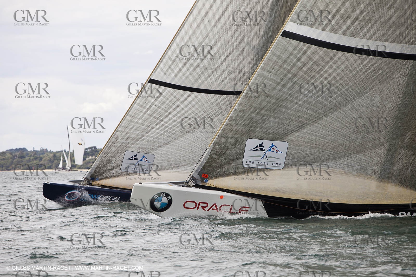 02 08 2010 - Cowes (UK, IOW) - The 1851 Cup -  BMW ORACLE Racing - Training Day.