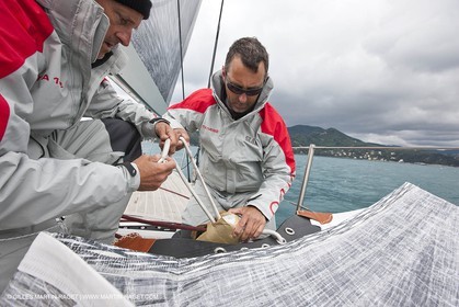 06 05 2010 - Portofino (ITA) - Nespresso Cup - Training onboard INDIO