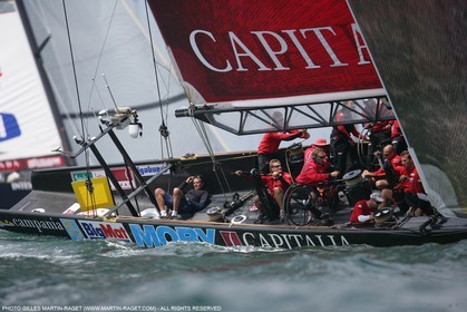 28 04 2007-Valencia (Spain)- 32nd America's Cup - Louis Vuitton Cup - RR1 - Day13 - BMW ORACLE Racing