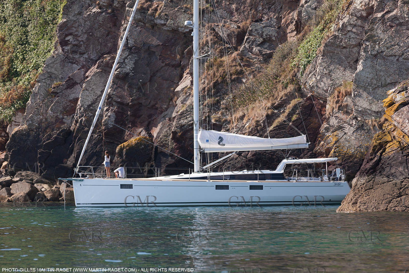 27 08 2016, Camaret-sur-mer (FRA,29), Chantier Bénéteau, Sense 57