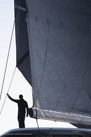 05 02 2019, La Grande Motte (FRA,34), Gunboat 68 sail testing  2