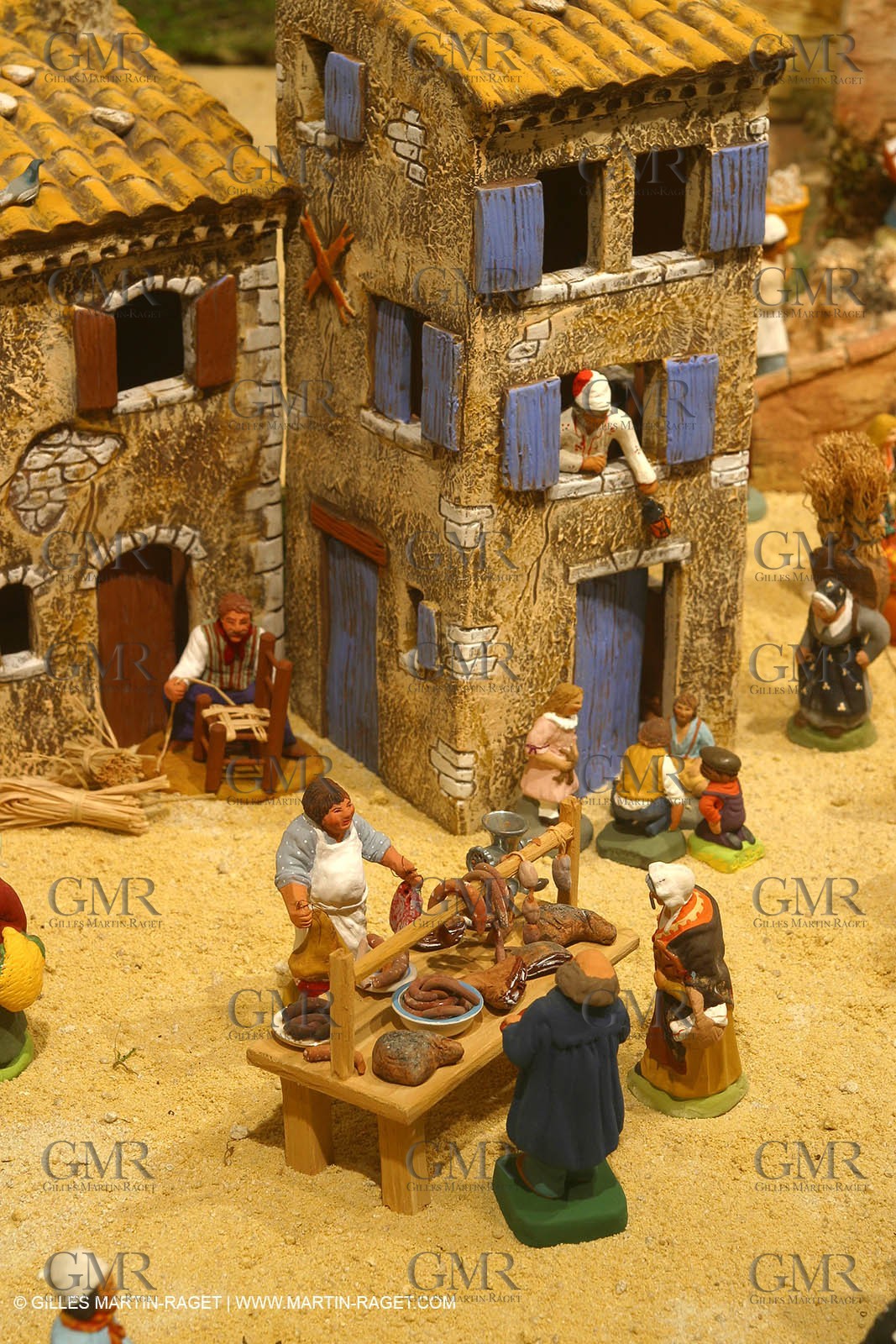 Great crib from les Saintes Maries de la mer (FRA, 13) for Christmas, December 2010