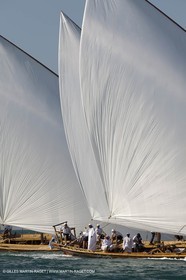 20 11 2010 - Dubai (UAE) - Dubai Louis Vuitton Trophy - Courses de boutres traditionnels pour les équipes engagées