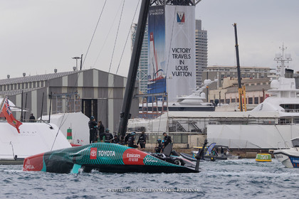 18 10 2024, Barcelona (ESP), Louis Vuitton 37th America's Cup, Final Match, Race Day 5,