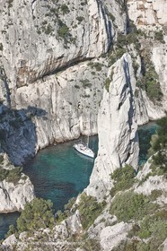 03 05 2009 - Marseille (FRA, 13) - Les Calanques - En Vau - Le doigt de Dieu