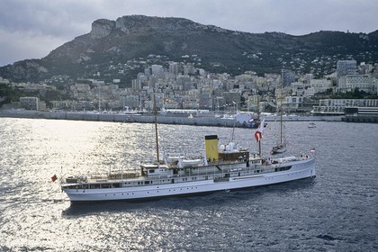 Classic Motor Yachts - Delphine at the Monaco Classic Week