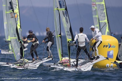 23 04 2015, Hyères (FRA,83), Sailing World Cup Hyères 2015