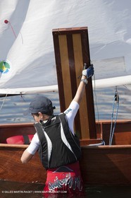 24 05 2010 - Hyères (FRA,83) - wooden optimist