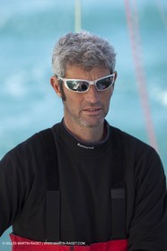 13 03 2010 -  La Grande Motte   Port Camargue (FRA) - Groupe Bel - Kito de Pavant   Sebastien Audigane training for Transat AG2R
