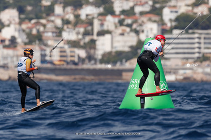 03 08 2024, Marseille (FRA), Paris 2024 Olympic Games, Sailing, Race Day 7