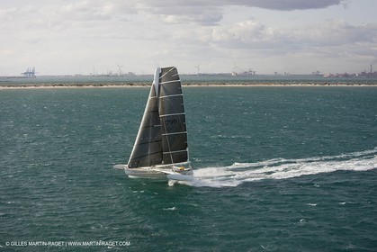 03 10 2008 - Fos   mer (FRA, 13) - L'Hydroptère - Speed record attempt