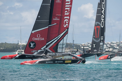 17 06 2017 - Bermuda (BDA) - 35th America's Cup 2017 - 35th America's Cup Match Presented by Louis Vuitton, Race day 1