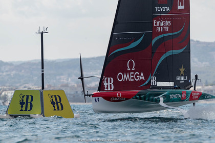 14 09 2023, Vilanova i La Geltru (ESP), 37th America's Cup, 1st Preliminary Regatta,  Official trainings races