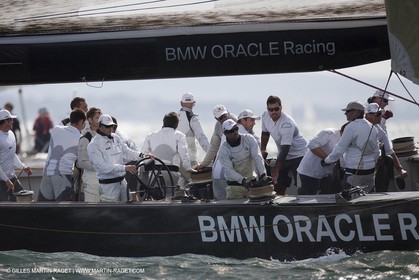 03 08 2010 - Cowes (UK, IOW) - The 1851 Cup -  BMW ORACLE Racing - Day 1