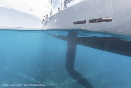 24 07 2016, Bonifacio (FRA), Wally Yachts, J One in cruising mode