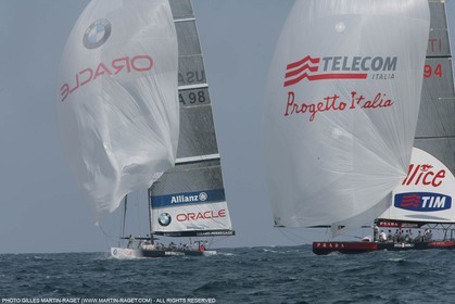 16 05 2007-Valencia (Spain)- 32nd America's Cup - Louis Vuitton Cup - Semi-final - Day 3 - BMW ORACLE racing