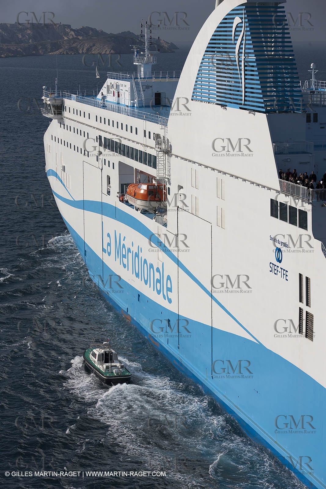 14 01 2012 - Marseille (FRA,13) - La Meridionale shipping company - the Piana off Marseille and the Calanques