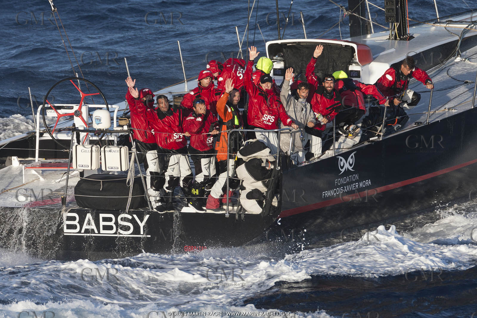 09 10 2017, Calvi (FRA,20), VOR 70 Babsy, Tentative de record autour de la Corse à la voile, skipper Franck Cammas