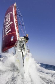 27 09 2008 - Lorient (FRA, 56) - Generali - Yann Eliès - Préparation Vendée Globe 2008