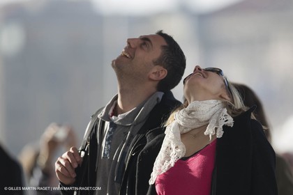 02 02 2013 Marseille (FRA,13) - Opening of the shadehouse and renovated historical Vieux Port