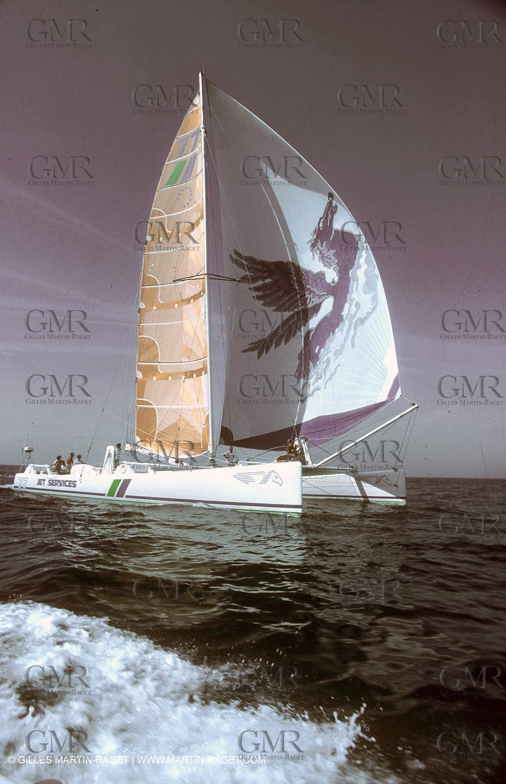 Jet Services V - North Atlantic record