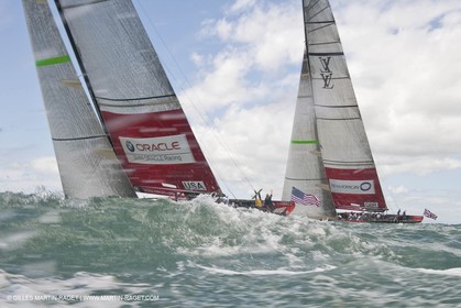 06 02 2009 - Auckland (NZL) - Louis Vuitton Pacific Series - Racing Day 6 - Round Robin 2