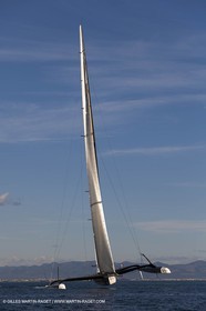 27 01 2010 - Valencia (ESP) - 33rd America's Cup - BMW ORACLE Racing - Training in Valencia