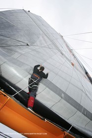 Orange II - Jules Verne Trophy 2005 - Traning Lorient