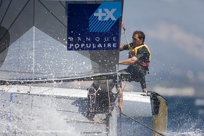 27 04 2007 - Semaine Olympique Française 2007 - Hyères - Jour 6 - Medal Race - Team France - Tornado - Guichard-Guyader