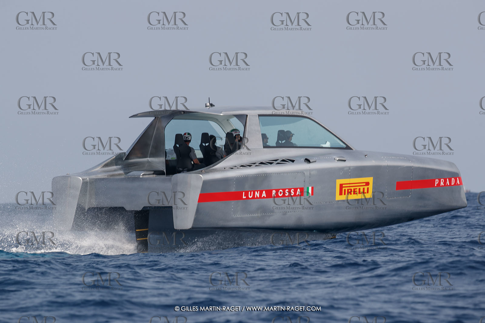 19 08 2024, Barcelona (ESP), Louis Vuitton 37ème America's Cup, Louis Vuitton Preliminary Regatta, Training Day,