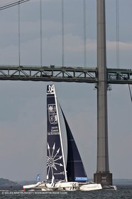 02 07 2012 - Newport (RI) -start of the Krys Ocean Race pre-event sailed between Newport and New York, Gitana XV