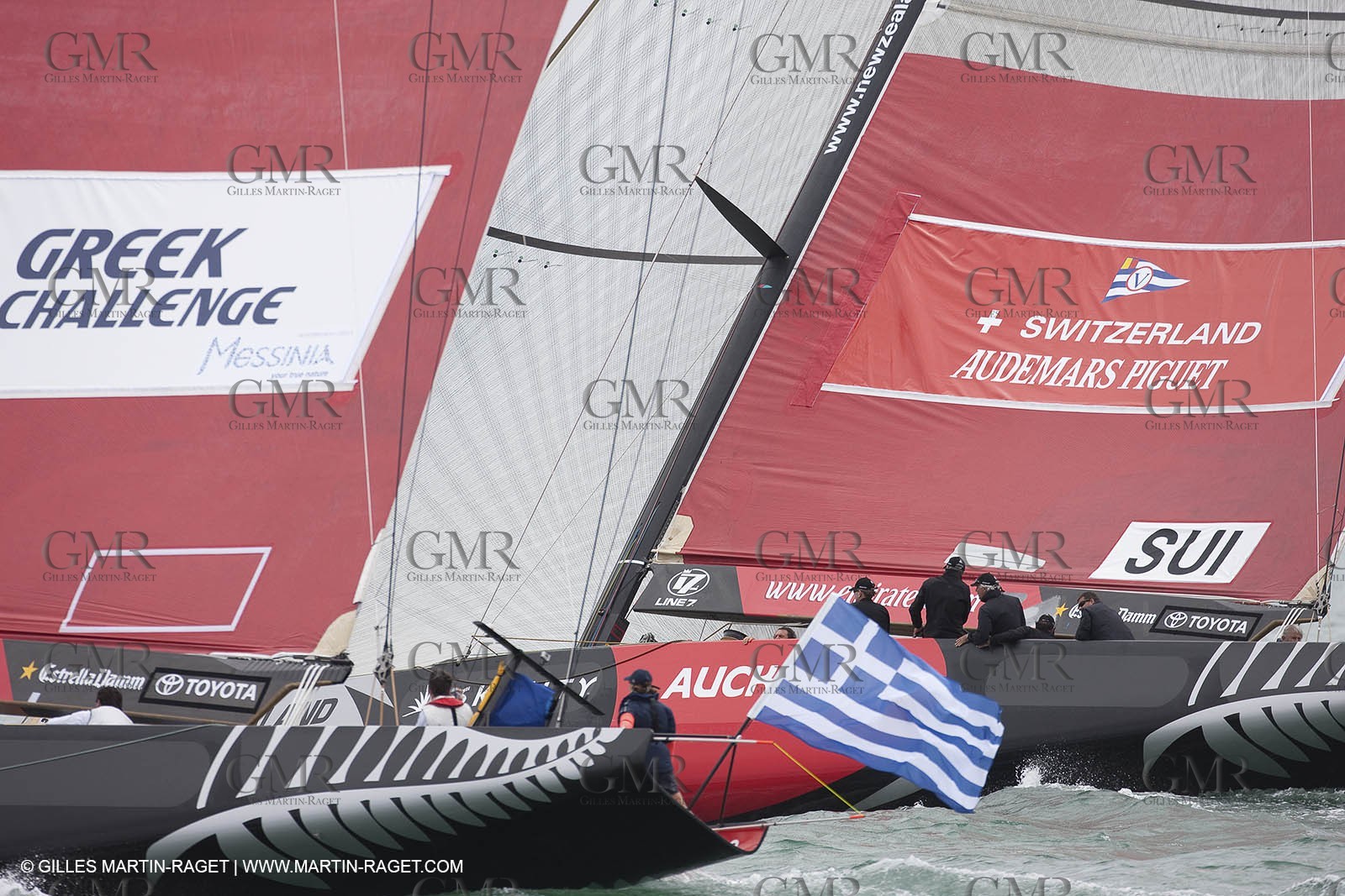 30 01 2009 - Auckland (NZL) -  Louis Vuitton Pacific Series -  Racing Day 1