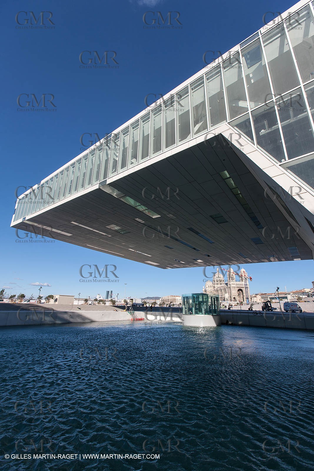 11 01 2013 - Marseille (FRA,13) - Marseille Provence 2013, European capital of Culture, J4 Esplanade, MUCEM Museum and Villa Mediterranée.