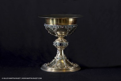 04 02 2013 - Marseille(FRA,13), Notre Dame de la Garde,liturgical silverware